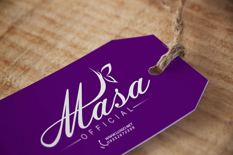 لوگوی مزون لباس Masa